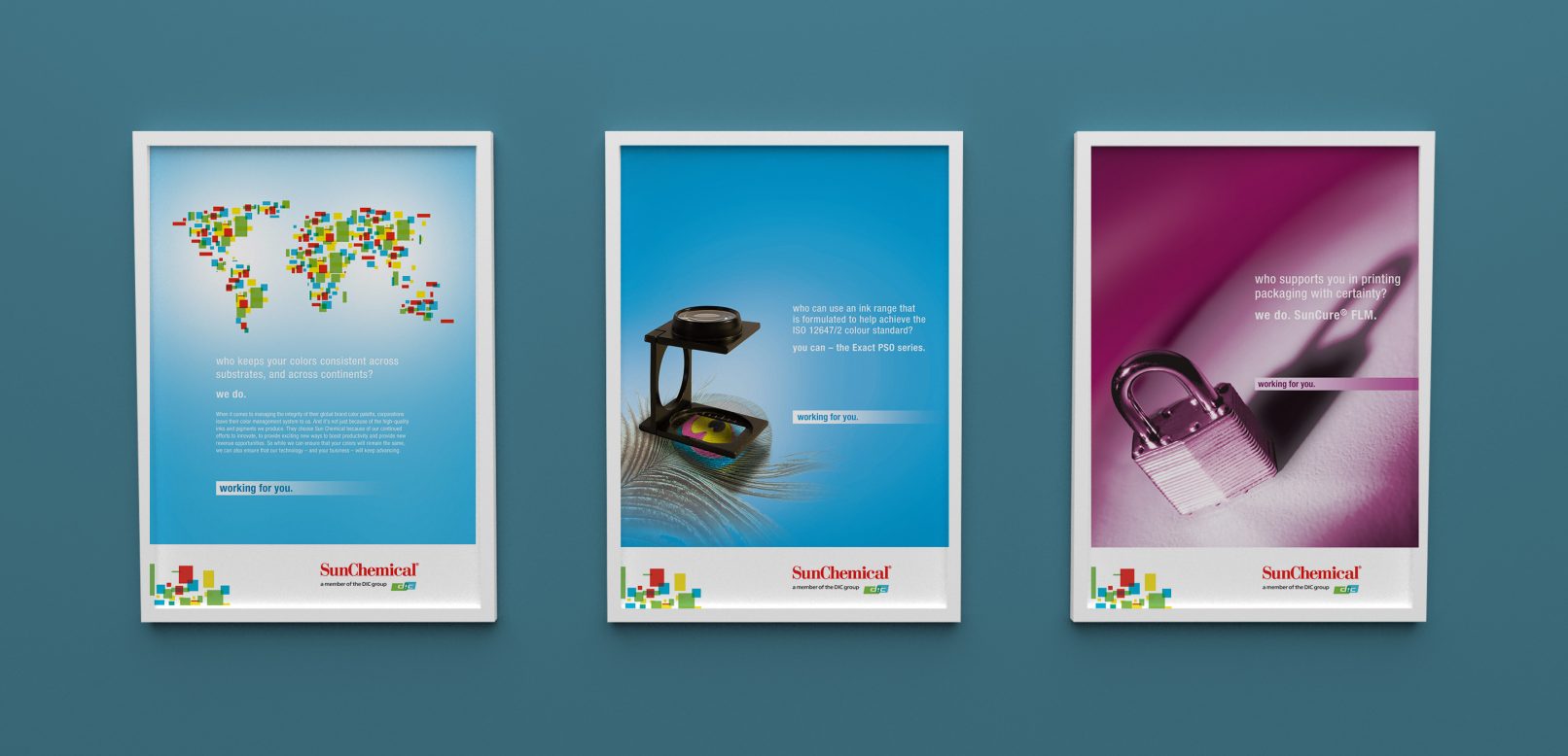 Sun Chemical: Print Ads